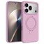 Microsonic Honor 600 Pro 5G Kılıf Aura Stant MagSafe Pembe