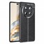 Microsonic Honor Magic 7 Lite Kılıf Deri Dokulu Silikon Siyah