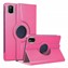 Microsonic Honor Pad X7 Kılıf 360 Rotating Stand Deri Pembe