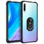 Microsonic Huawei Y9S Kılıf Grande Clear Ring Holder Siyah