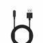 Microsonic Huawei Watch Fit 3 Manyetik USB Şarj Kablosu Siyah