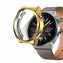 Microsonic Huawei Watch GT 3 Pro 43mm Seramik Kılıf 360 Full Round Soft Silicone Gold