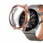 Microsonic Huawei Watch GT 3 Pro 43mm Seramik Kılıf 360 Full Round Soft Silicone Rose Gold