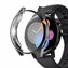 Microsonic Huawei Watch GT3 42mm Kılıf 360 Full Round Soft Silicone Siyah