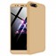 Microsonic Huawei Y6 2018 Kılıf Double Dip 360 Protective Gold