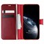 Microsonic Infinix GT 20 Pro Kılıf Delux Leather Wallet Kırmızı