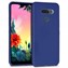 Microsonic Matte Silicone LG K50s Kılıf Lacivert