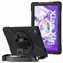 Microsonic Lenovo Tab M10 Plus 3 Nesil 10 6 Kılıf TB-125F-TB-128F Heavy Defender Siyah