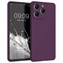 Microsonic Matte Silicone General Mobile Era 50 Kılıf Mor