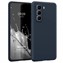 Microsonic Matte Silicone Infinix Hot 50 Pro Plus Kılıf Lacivert