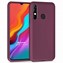 Microsonic Matte Silicone Infinix Hot 8 Kılıf Mor