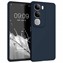 Microsonic Matte Silicone Vivo Y19s Kılıf Lacivert
