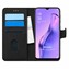 Microsonic Oppo A31 Kılıf Fabric Book Wallet Siyah