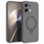 Microsonic Oppo A6 Pro Kılıf Aura Stant MagSafe Gri
