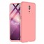 Microsonic Oppo Reno Z Kılıf Double Dip 360 Protective Rose Gold