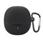 Microsonic QCY MeloBuds Pro Kılıf Askılı Mat Silikon Siyah