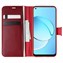 Microsonic Realme 10 4G Kılıf Delux Leather Wallet Kırmızı