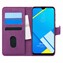 Microsonic Realme C2 Kılıf Fabric Book Wallet Mor