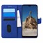 Microsonic Reeder P13 Blue Max Lite Kılıf Fabric Book Wallet Lacivert