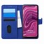 Microsonic Reeder P13 Blue Plus 2022 Kılıf Fabric Book Wallet Lacivert