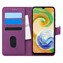 Microsonic Samsung Galaxy A04 Kılıf Fabric Book Wallet Mor