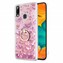 Microsonic Samsung Galaxy A20 Kılıf Glitter Liquid Holder Pembe