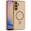 Microsonic Samsung Galaxy A34 Kılıf MagSmoke Neo Gold