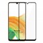 Microsonic Samsung Galaxy A33 5G Tam Kaplayan Temperli Cam Ekran Koruyucu Siyah