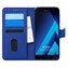 Microsonic Samsung Galaxy A7 2017 Kılıf Fabric Book Wallet Lacivert