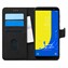 Microsonic Samsung Galaxy J6 Kılıf Fabric Book Wallet Siyah