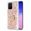 Microsonic Samsung Galaxy A91 Kılıf Glitter Liquid Holder Gold