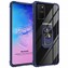 Microsonic Samsung Galaxy S10 Lite Kılıf Grande Clear Ring Holder Lacivert