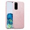 Microsonic Samsung Galaxy S20 Kılıf Sparkle Shiny Rose Gold