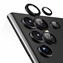 Microsonic Samsung Galaxy S23 Ultra Tekli Kamera Lens Koruma Camı Siyah