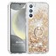 Microsonic Samsung Galaxy S24 Plus Kılıf Glitter Liquid Holder Gold