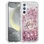 Microsonic Samsung Galaxy A35 Kılıf Glitter Liquid Holder Pembe