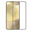 Microsonic Samsung Galaxy S24 FE Tam Kaplayan Temperli Cam Ekran Koruyucu Siyah