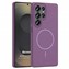 Microsonic Samsung Galaxy S25 Ultra Kılıf MagLeather Pro Lila