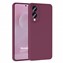 Microsonic Samsung Galaxy S25 Edge Kılıf Groovy Soft Mor