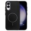 Microsonic Samsung Galaxy S25 Edge Kılıf MagLeather Pro Siyah