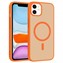 Microsonic Apple iPhone 11 Kılıf MagSmoke Neo Turuncu