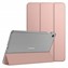 Microsonic Samsung Galaxy Tab A7 Lite T225 Kılıf Slim Translucent Back Smart Cover Rose Gold