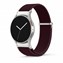Microsonic Samsung Galaxy Watch 8 40mm Kordon FlexWeave Kumaş Mürdüm