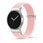 Microsonic Samsung Galaxy Watch 8 40mm Kordon FlexWeave Kumaş Pembe