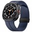 Microsonic Samsung Galaxy Watch 8 40mm Kordon Ribbon Line Lacivert