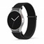 Microsonic Samsung Galaxy Watch 8 Classic 46mm Kordon FlexWeave Kumaş Siyah