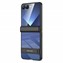 Microsonic Samsung Galaxy Z Flip 7 Kılıf Clarity Stand Siyah