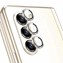 Microsonic Samsung Galaxy Z Fold 8 Ultra Tekli Kamera Lens Koruma Camı Gümüş
