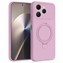 Microsonic TECNO Spark 40 Kılıf Aura Stant MagSafe Pembe