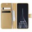Microsonic TECNO Spark Slim 5G Kılıf Delux Leather Wallet Gold